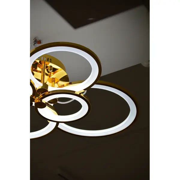 Modern LED ceiling lamp Art Deco Modern gold for the living room of the bedroom CERCHIO