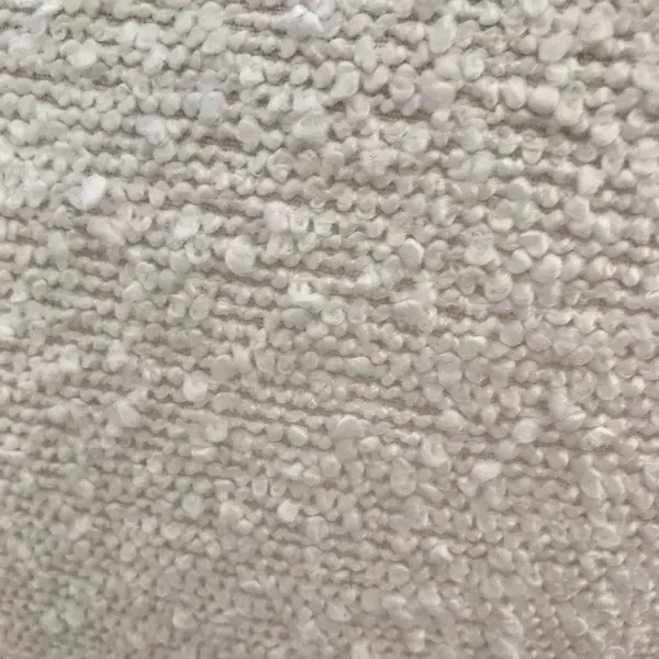 Elegancka poduszka, 50x50, misiowa tkanina, biała, do sypialni, salonu