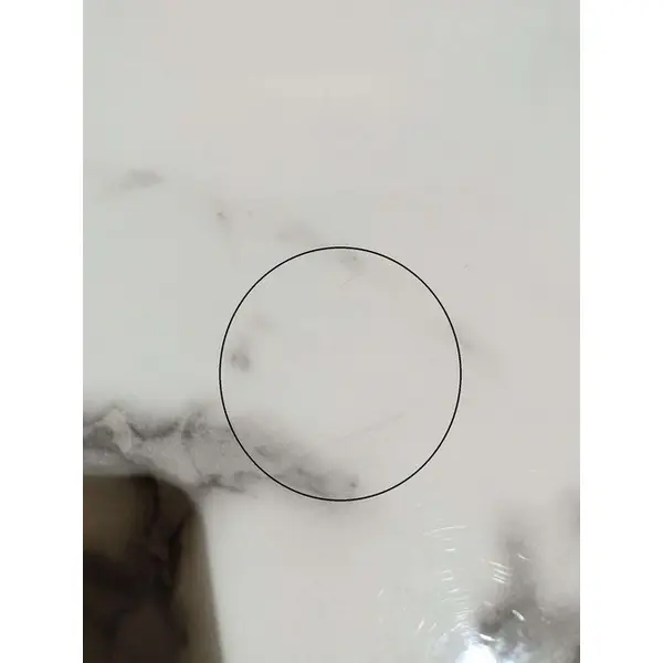 ART DECO modern gold living room coffee table with white marble top [CLONE]