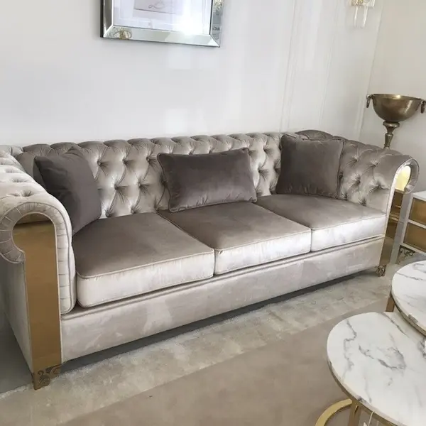 Poduszka 40x40, brązowa, gładka, w welurowej tkaninie, do sypialni, salonu