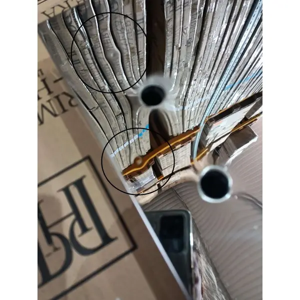 Ekskluzywny stół nowoczesny glamour do jadalni biały szklany blat stalowy srebrny MARCELLO 180cm OUTLET