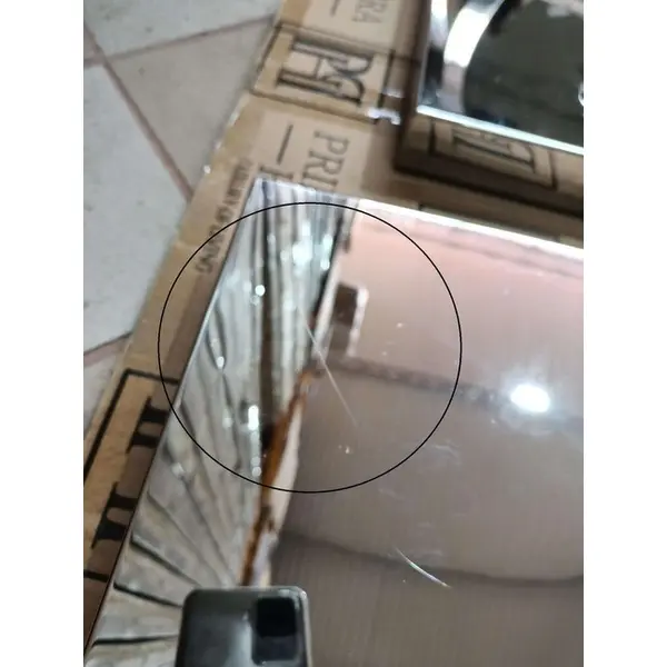 Ekskluzywny stół nowoczesny glamour do jadalni biały szklany blat stalowy srebrny MARCELLO 180cm OUTLET