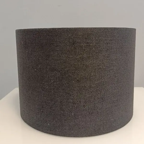 Abażur nowojorski cylinder czarny 30cm