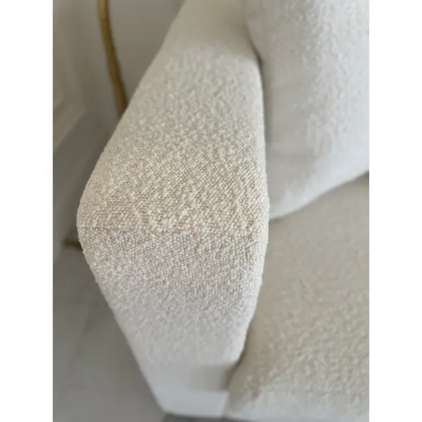 Aksamitny półokrągły złoty narożnik nowoczesny rozkładany PARIS