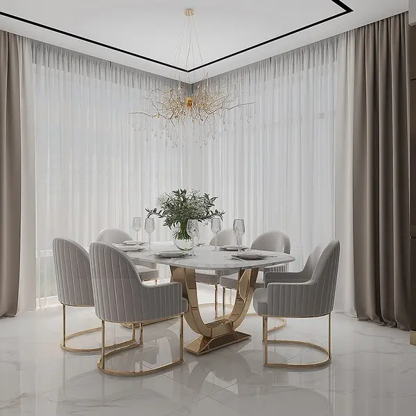 Chandelier, glamour ceiling lamp, modern hanging lamp RAIN M GOLD OUTLET