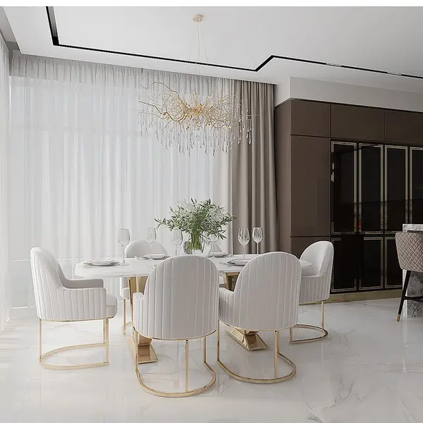 Chandelier, glamour ceiling lamp, modern hanging lamp RAIN M GOLD OUTLET