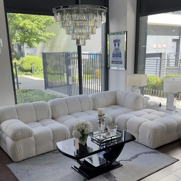 Stolik kawowy elegancki czarny wysoki połysk DAISY