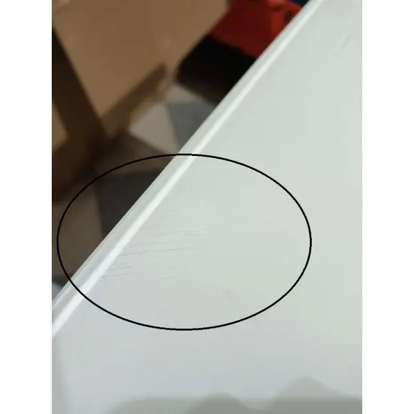 Szafka nocna lakierowana biało srebrna do sypialni glamour Lorenzo S Silver OUTLET