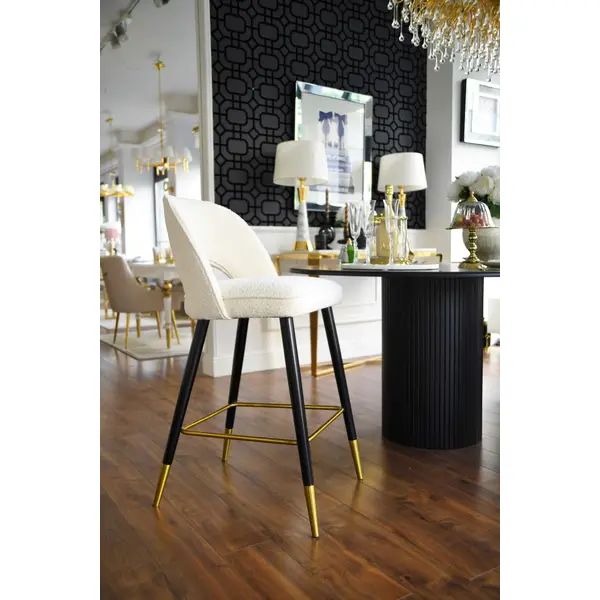 Hoker glamour, nowoczesny, tapicerowany, do wyspy CARDINALE