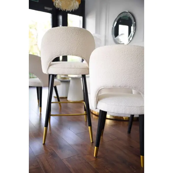 Hoker glamour, nowoczesny, tapicerowany, do wyspy CARDINALE