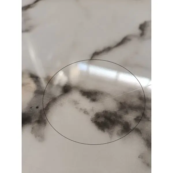 ART DECO modern gold living room coffee table with white marble top [CLONE]