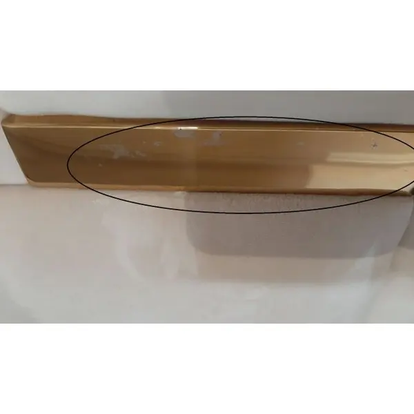 Exclusive glamor corner sofa, modern, upholstered, gold, beige, right-hand corner sofa EMPORIO OUTLET