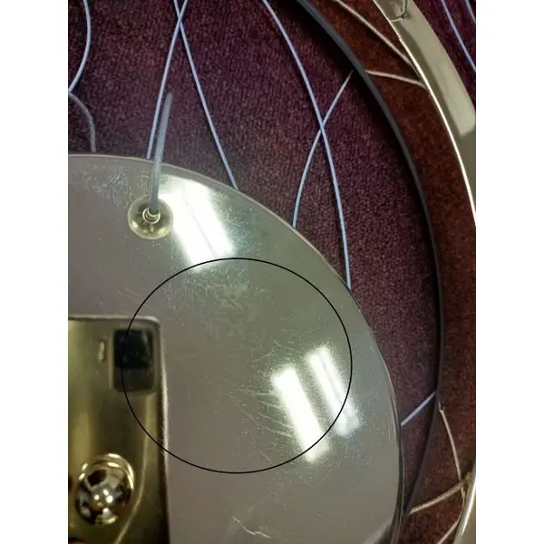 GALASSIA round, glossy, adjustable, modern, loft, gold, LED lamp, OUTLET