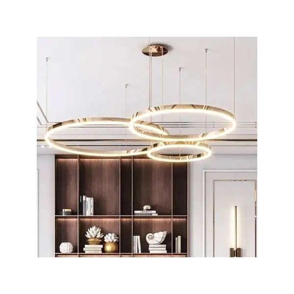 GALASSIA round, glossy, adjustable, modern, loft, gold, LED lamp, OUTLET