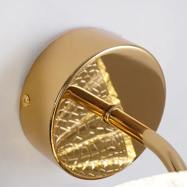 Kinkiet złoty nowoczesny, Lampa ścienna glamour MOTYL