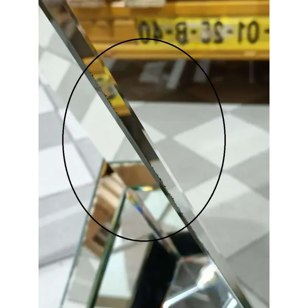 Konsola lustrzana glamour srebrna nowoczesna LV COLLECTION OUTLET