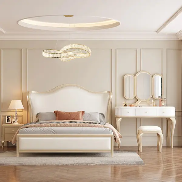 Żyrandol kryształowy złoty nowoczesny glamour LILIBET M