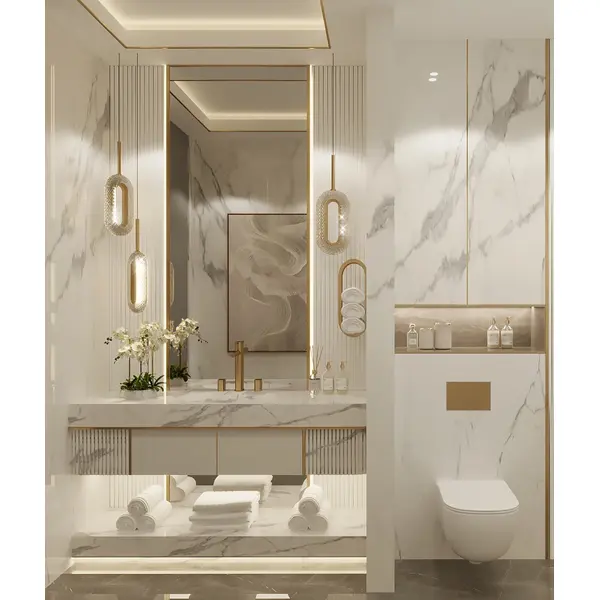 Żyrandol nowoczesny, lampa wisząca glamour, złota, designerska, ekskluzywny podwójny zwis VALO DOUBLE