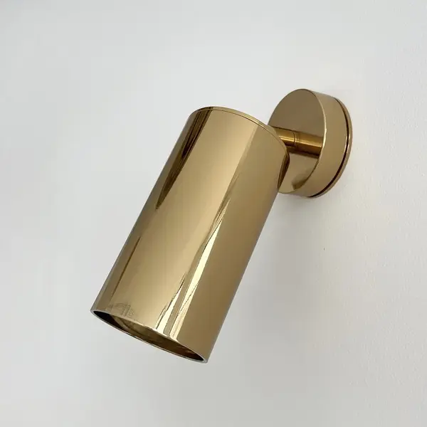 Nowoczesna lampa punktowa regulowana złota, punkt świetlny MODERN 1