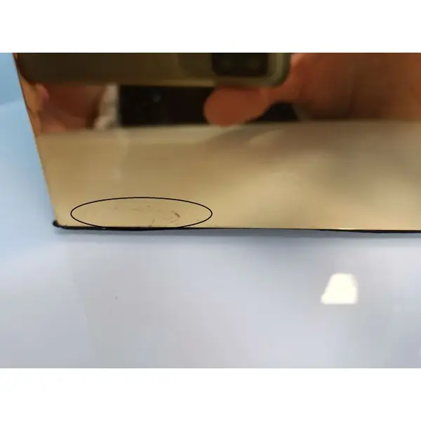 Lampa stołowa glamour, klasyczna, nowoczesna, hamptons, prostokątna z białym abażurem złota VERONICA OUTLET