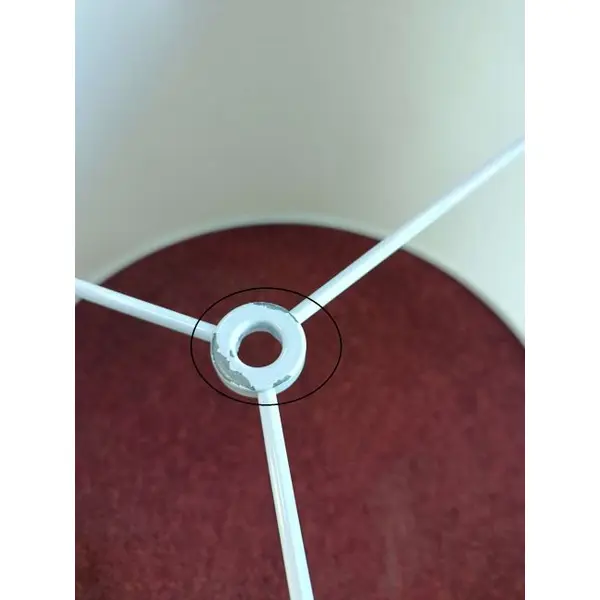 Lampa stołowa glamour, klasyczna, nowoczesna, hamptons, prostokątna z białym abażurem złota VERONICA OUTLET