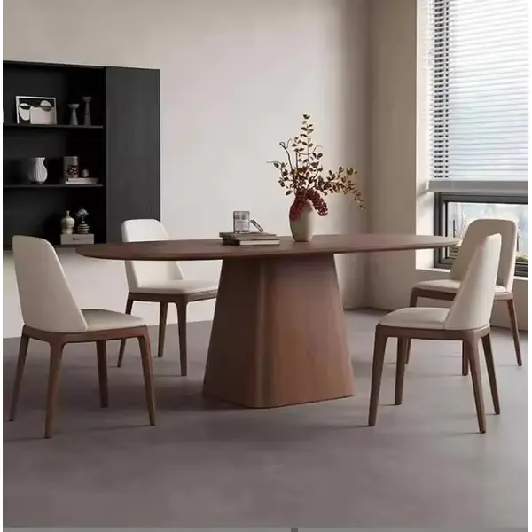 Nowoczesny stół drewniany rozkładany na jednej nodze MODENA