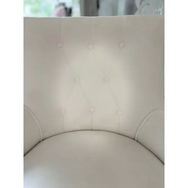 Hoker glamour tapicerowany pikowany barowy nowoczesny do jadalni TIFFANY OUTLET