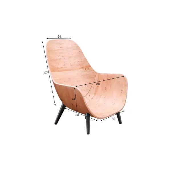 Designerski nowoczesny fotel luksusowy do salonu do gabinetu BENTLEY