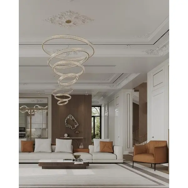 Designerski nowoczesny fotel luksusowy do salonu do gabinetu z podnóżkiem MODERN