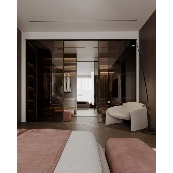 Designerski skórzany fotel nowoczesny jasny beżowy SPIDER