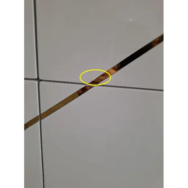 Komoda glamour lakierowana, nowoczesna, designerska, biała złota AVENUE 120cm OUTLET