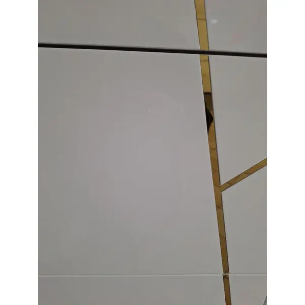 Komoda glamour lakierowana, nowoczesna, designerska, biała złota AVENUE 120cm OUTLET