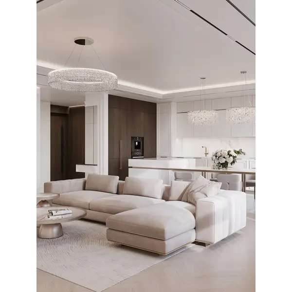 Nowoczesny narożnik rozkładany ekskluzywna kanapa SOHO