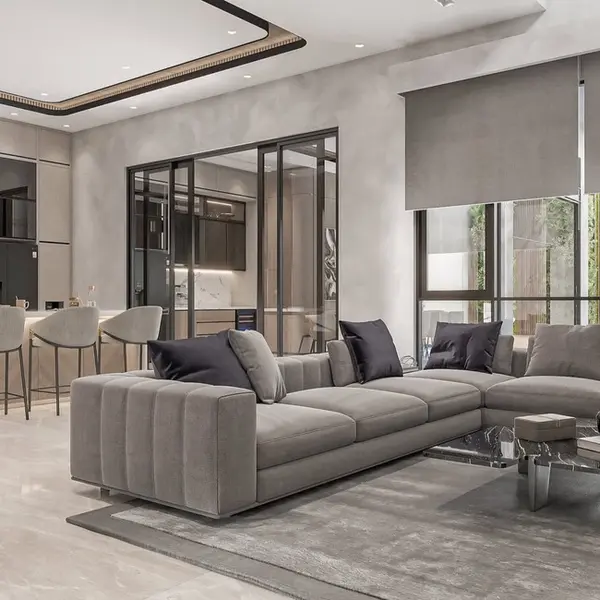 Nowoczesny narożnik rozkładany ekskluzywna kanapa SOHO