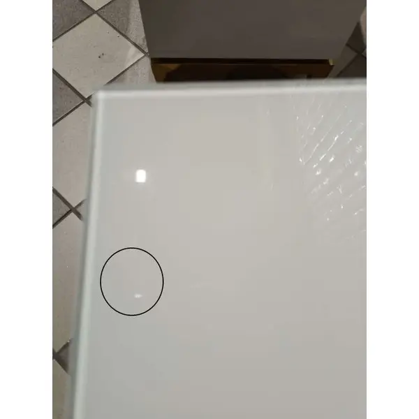 Glamour white gold lacquered bedside cabinet for bedroom Lorenzo S Gold OUTLET