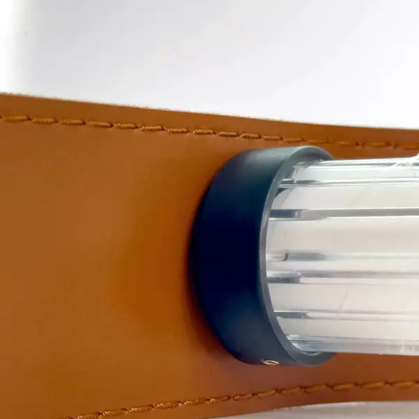 Designerski żyrandol nowoczesny skórzany stylowa lampa wisząca pasy COSMOPOLITAN L XL