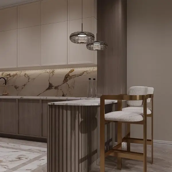 Hoker ROMEO – nowoczesny design i luksus w szczotkowanym złocie