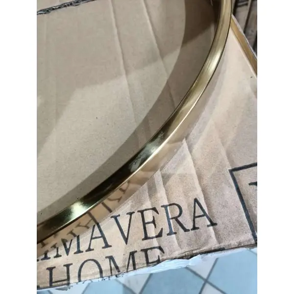 Hoker nowoczesny glamour do jadalni, barku, wyspy złoty szary MARCO OUTLET