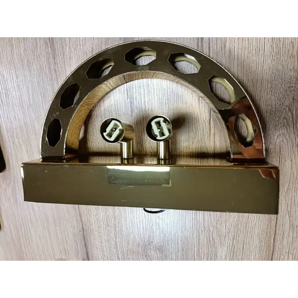 Crystal wall lamp, gold, glamour, designer wall lamp BULGARI OUTLET