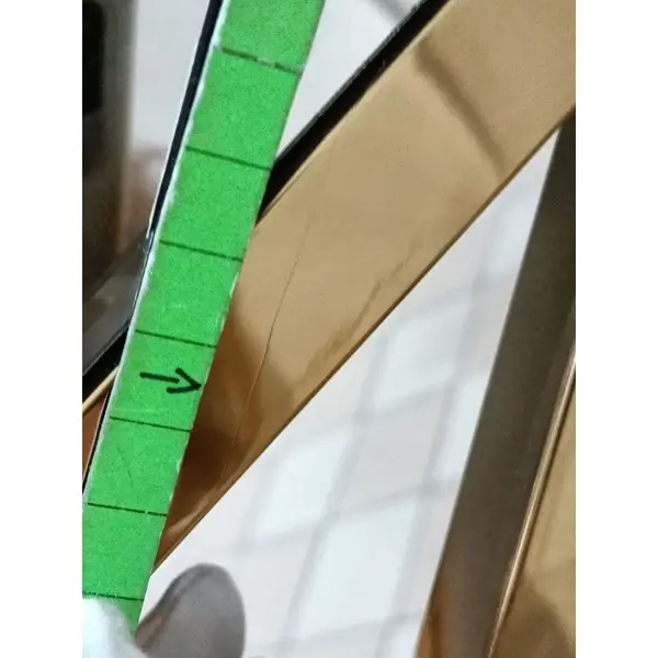 Konsola lustrzana glamour CHICAGO GOLD metalowe nogi glamour nowojorska złota OUTLET