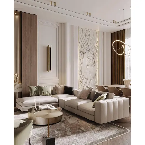 Nowoczesny narożnik rozkładany ekskluzywna kanapa SOHO