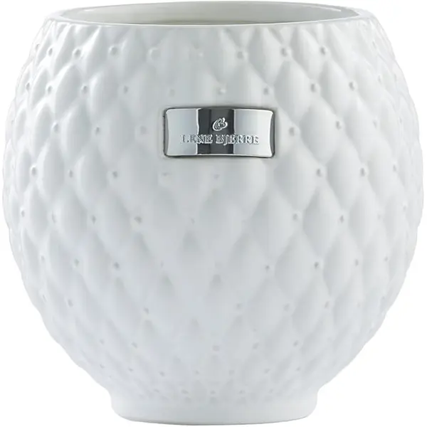 Doniczka ceramiczna Rosabelle Flower Lene Bjerre 16 cm biała