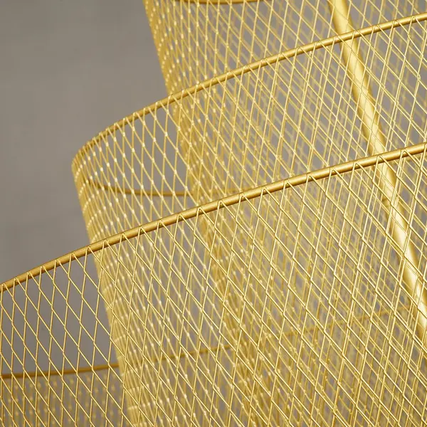 Designerska lampa wisząca złota nowoczesny złoty żyrandol FLORENCJA