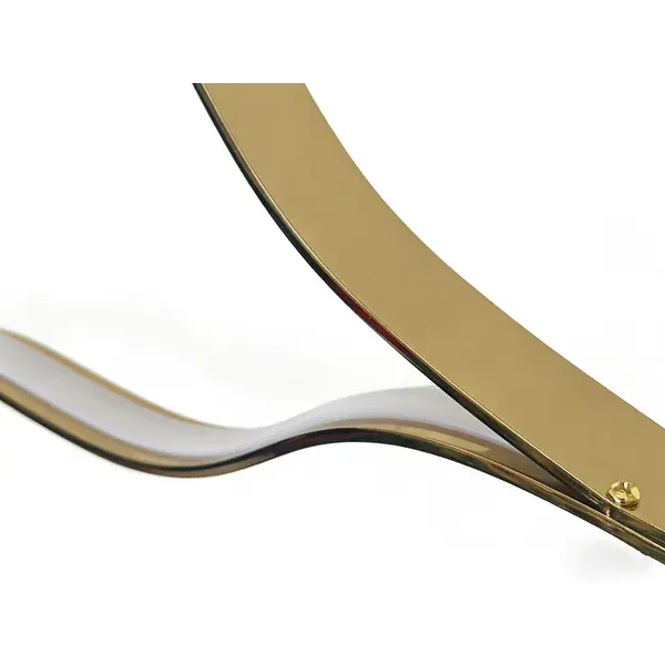 Żyrandol nowoczesny złoty designerska lampa wisząca nas stół WAVE