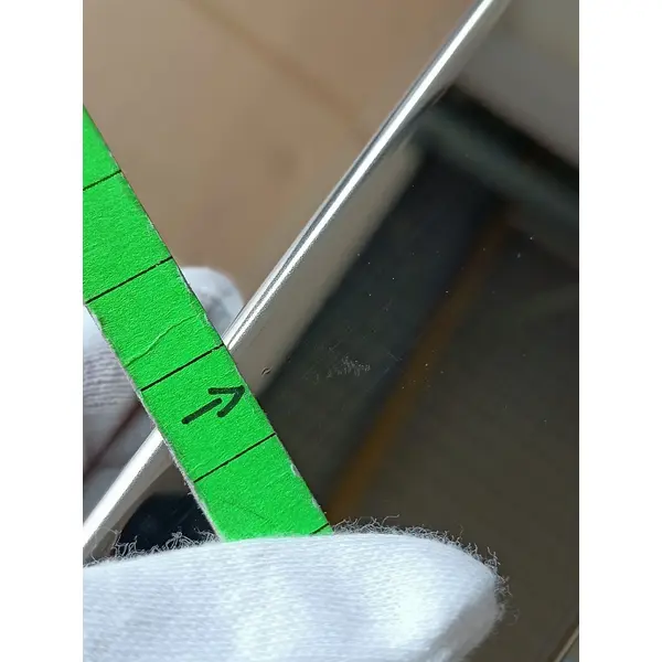 Konsola glamour srebrna, nowoczesna z białym szklanym blatem ELITE OUTLET