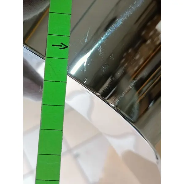 Konsola glamour srebrna, nowoczesna z białym szklanym blatem ELITE OUTLET