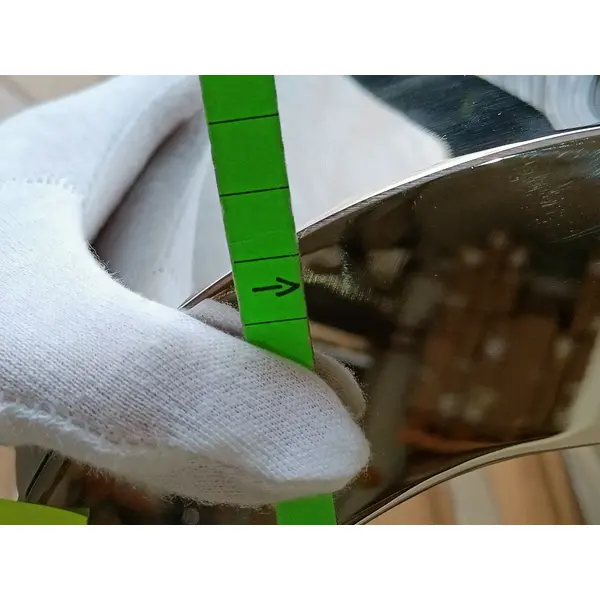 Konsola glamour srebrna, nowoczesna z białym szklanym blatem ELITE OUTLET