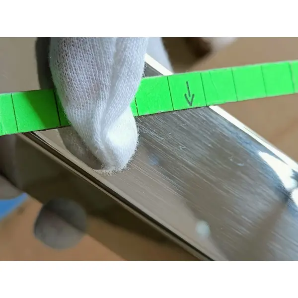 Konsola glamour srebrna, nowoczesna z białym szklanym blatem ELITE OUTLET