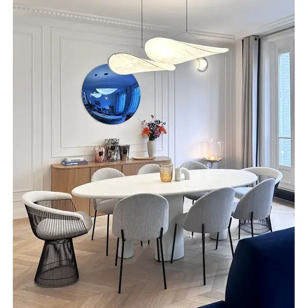 Nowoczesny żyrandol designerska lampa wisząca biała CLOUD