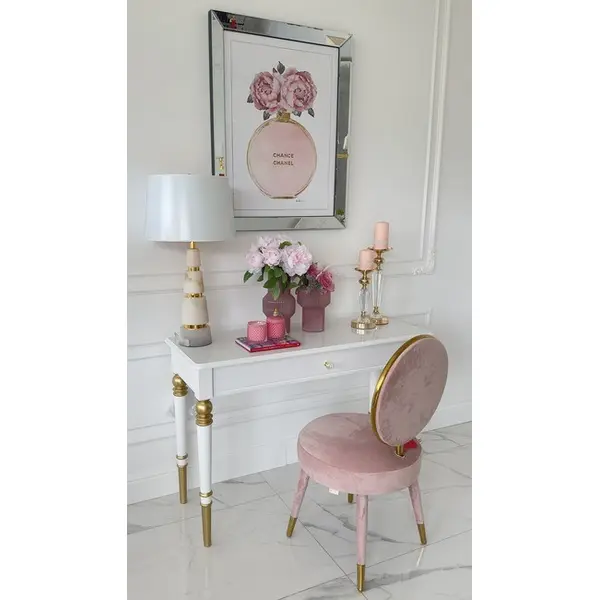 Konsola glamour, nowojorska, wysoki połysk, luksusowa, stylowa Queen OUTLET